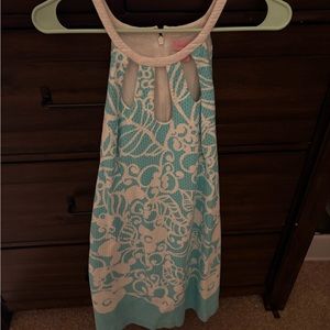 Lilly Pulitzer Dress blue and white